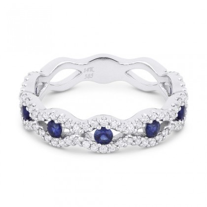 DR12705 sapphire ring